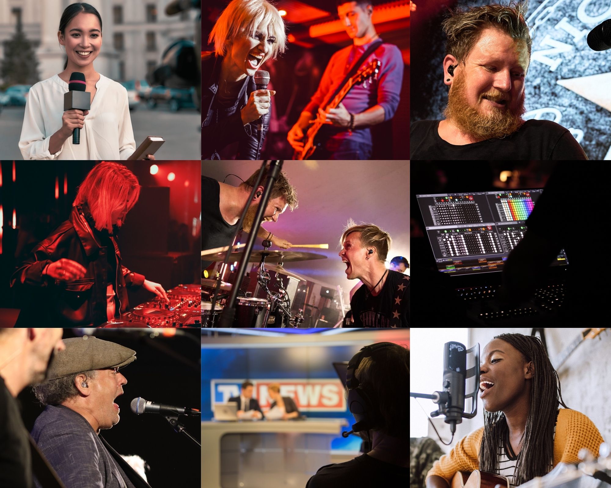 Linum IEM cables used in different scenarios by musicians, technicians, and broadcasters for top audio quality.